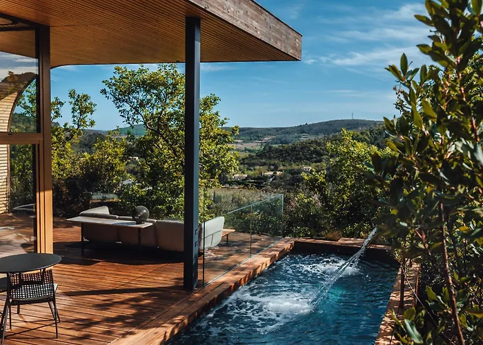 Souki ~ & Alojamento de Acomodação e Pequeno-almoço Cabrieres (Herault)